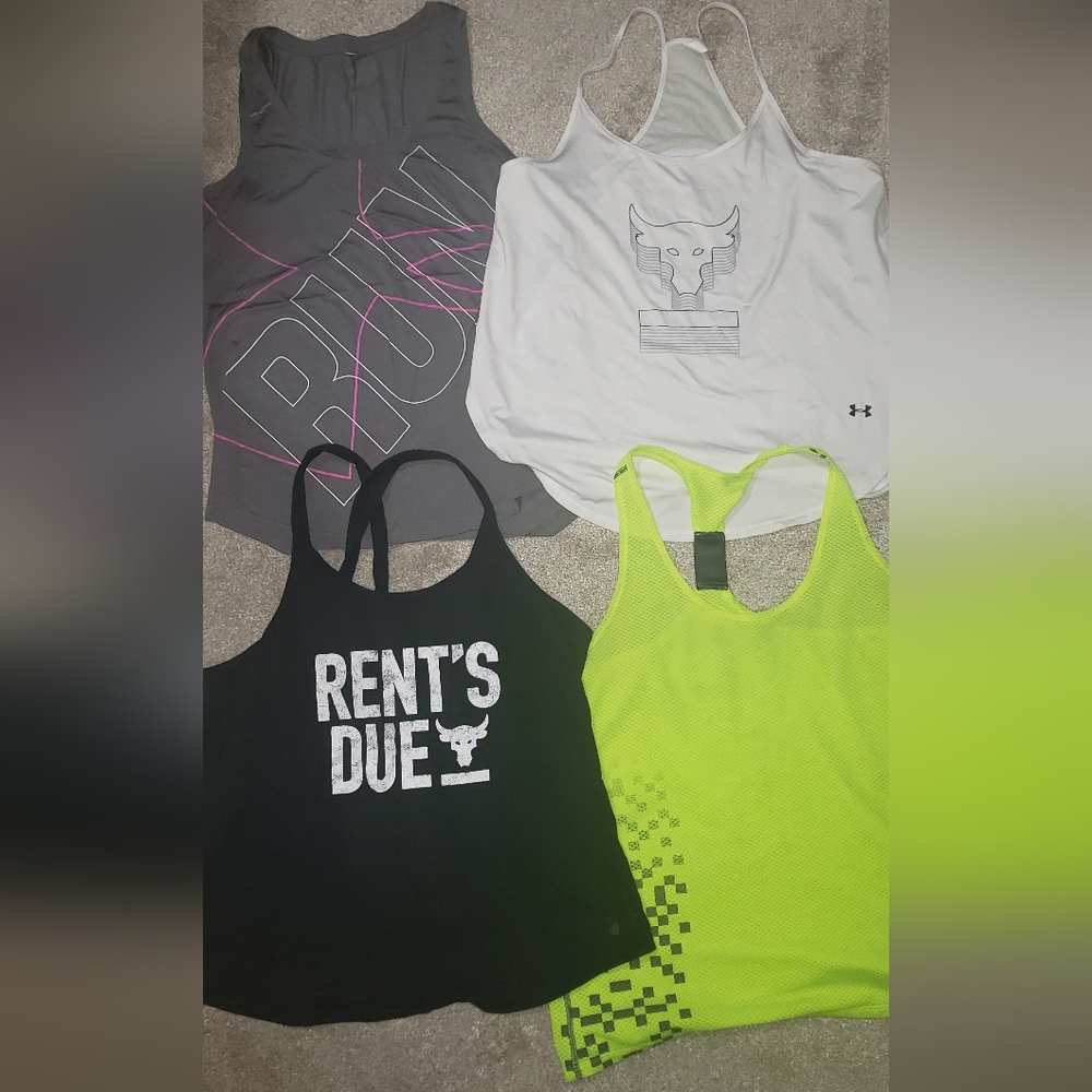 Under Armour tanks